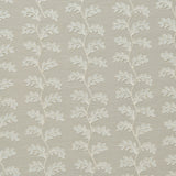 Decorative oakleaf embroidery on a natural background.