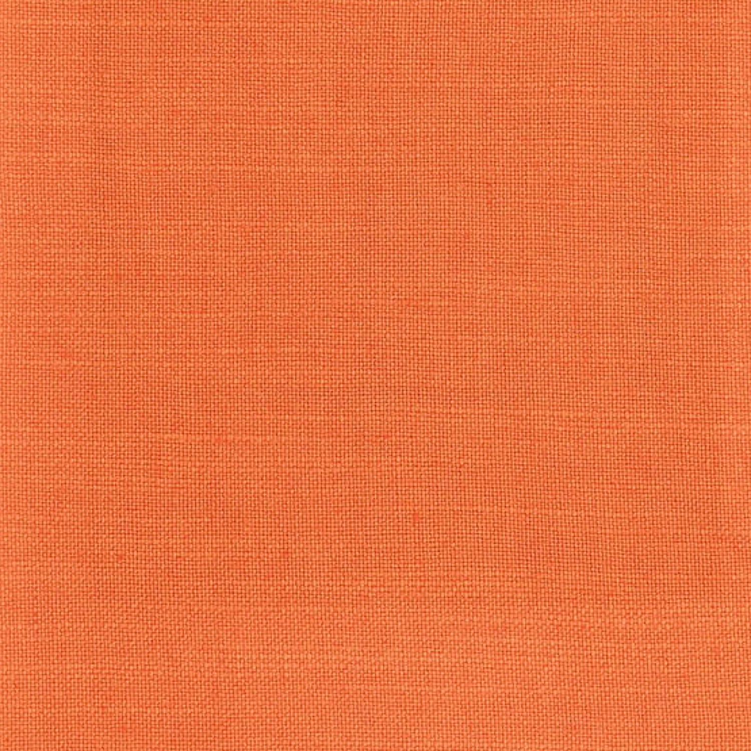Plain fabric swatch, colour Tangerine.