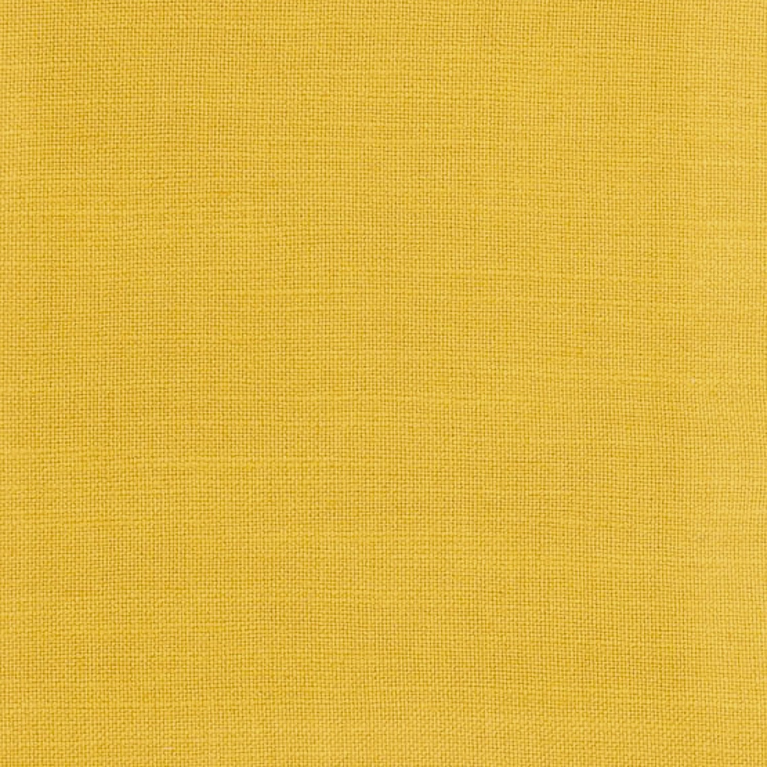 Plain fabric swatch, colour Dandelion.