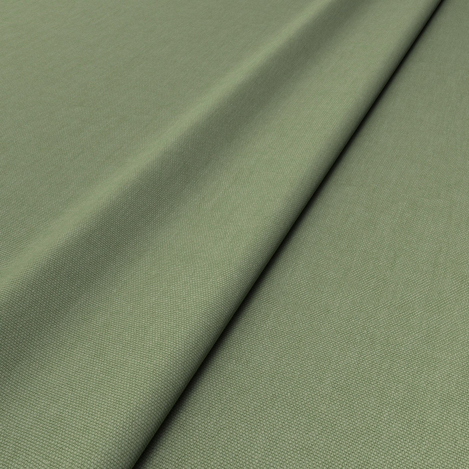 Sample of a breezy linen fabric – Moss – for upholstery and curtains.