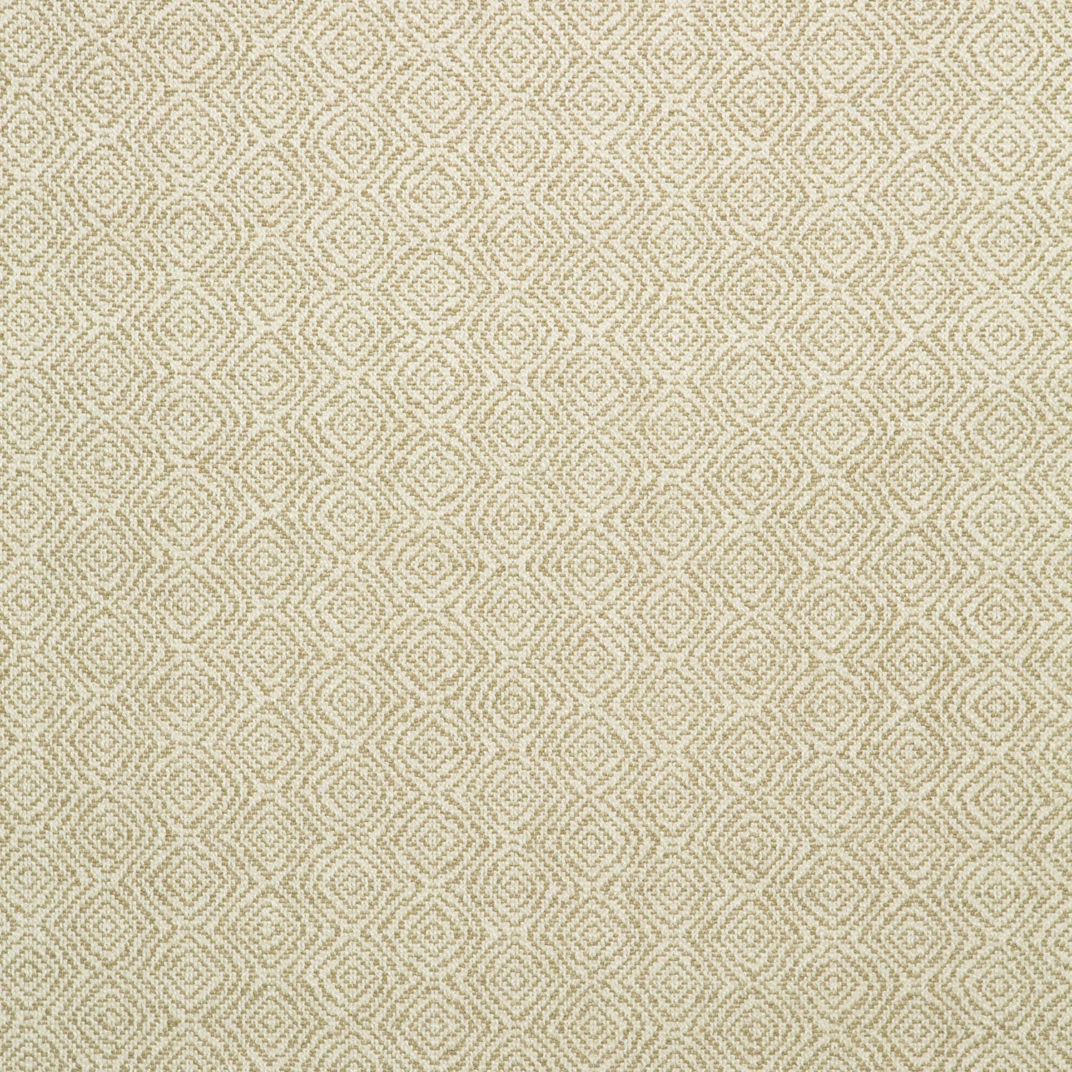 Fabric swatch of a cream woven fabric for upholstery