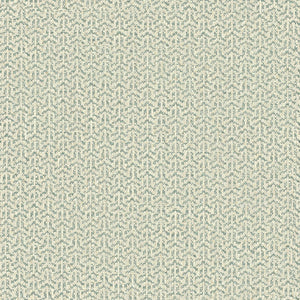Fabric swatch of a Scandi-style semi-plain stain resistant upholstery fabric in a aqua colour