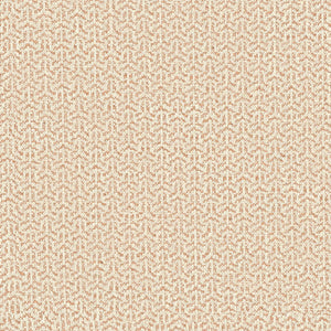 Fabric swatch of a Scandi-style semi-plain stain resistant upholstery fabric in a orange colour