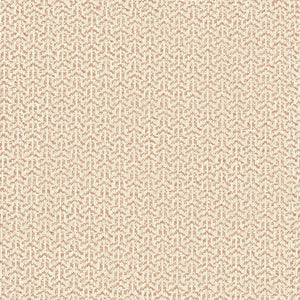 Fabric swatch of a Scandi-style semi-plain stain resistant upholstery fabric in a orange colour