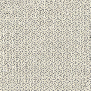Blue semi-plain Scandi-style upholstery fabric