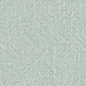 Fabric swatch of a Scandi-style semi-plain stain resistant upholstery fabric in a light blue colour