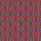 Fabric swatch of a printed velvet fabric featuring a fun, jazzy pattern in Rosewoood.