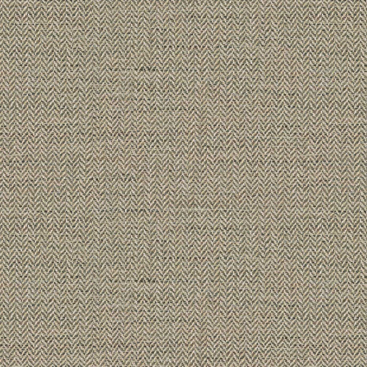 Sample of a woven fabric in a herringbone design in Mushroom