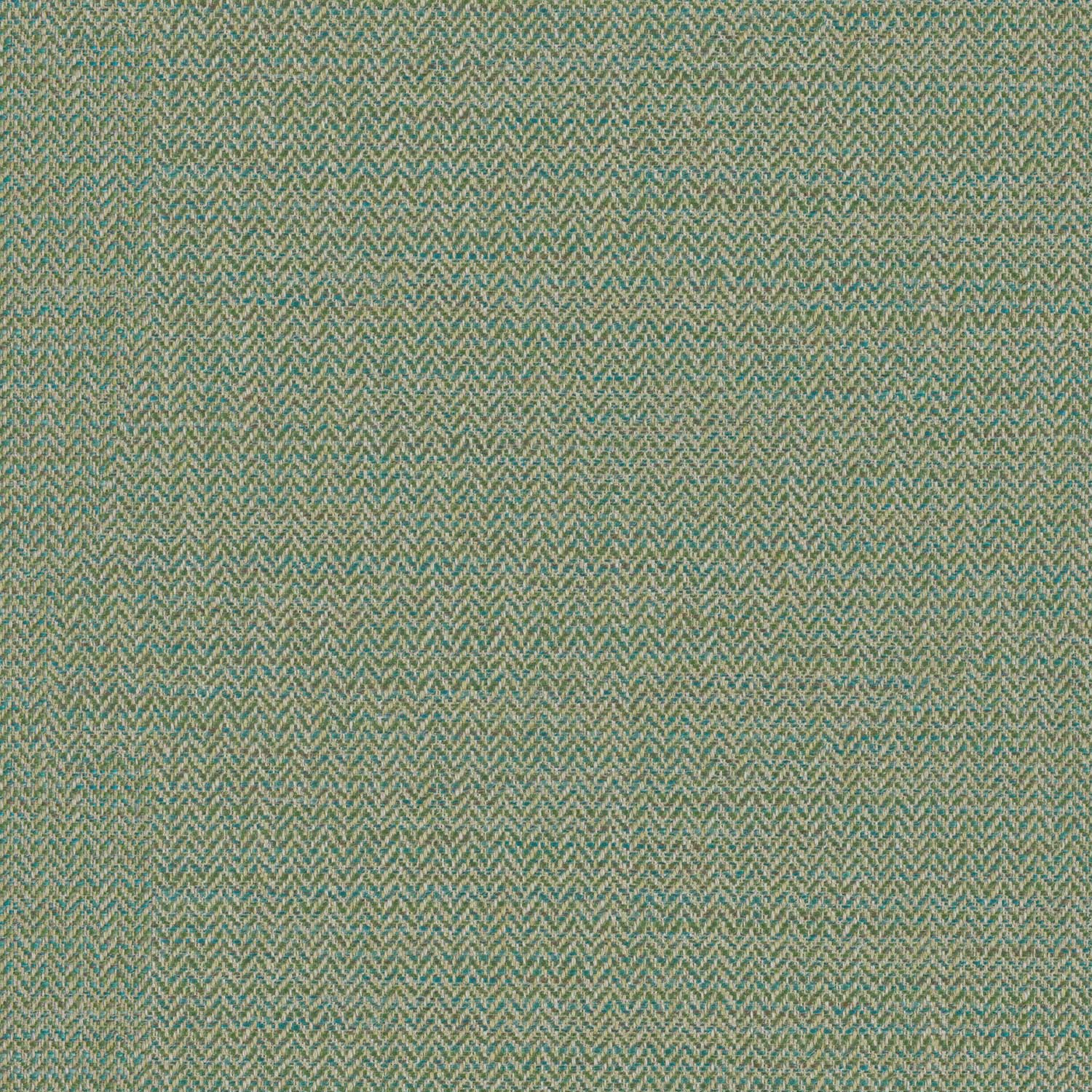 Sample of a woven fabric in a herringbone design in Seagrass
