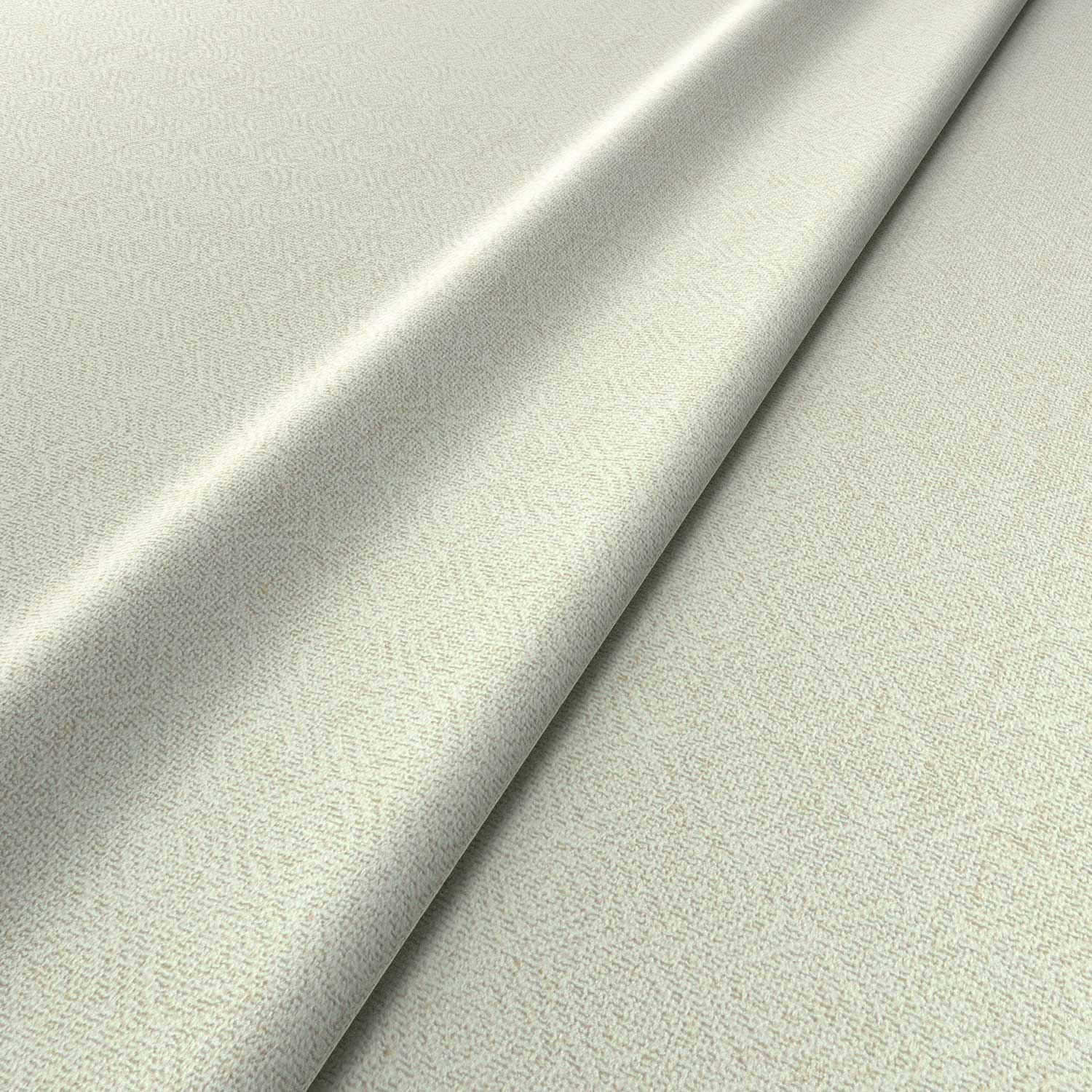 Fabric swatch of a cream woven fabric for upholstery