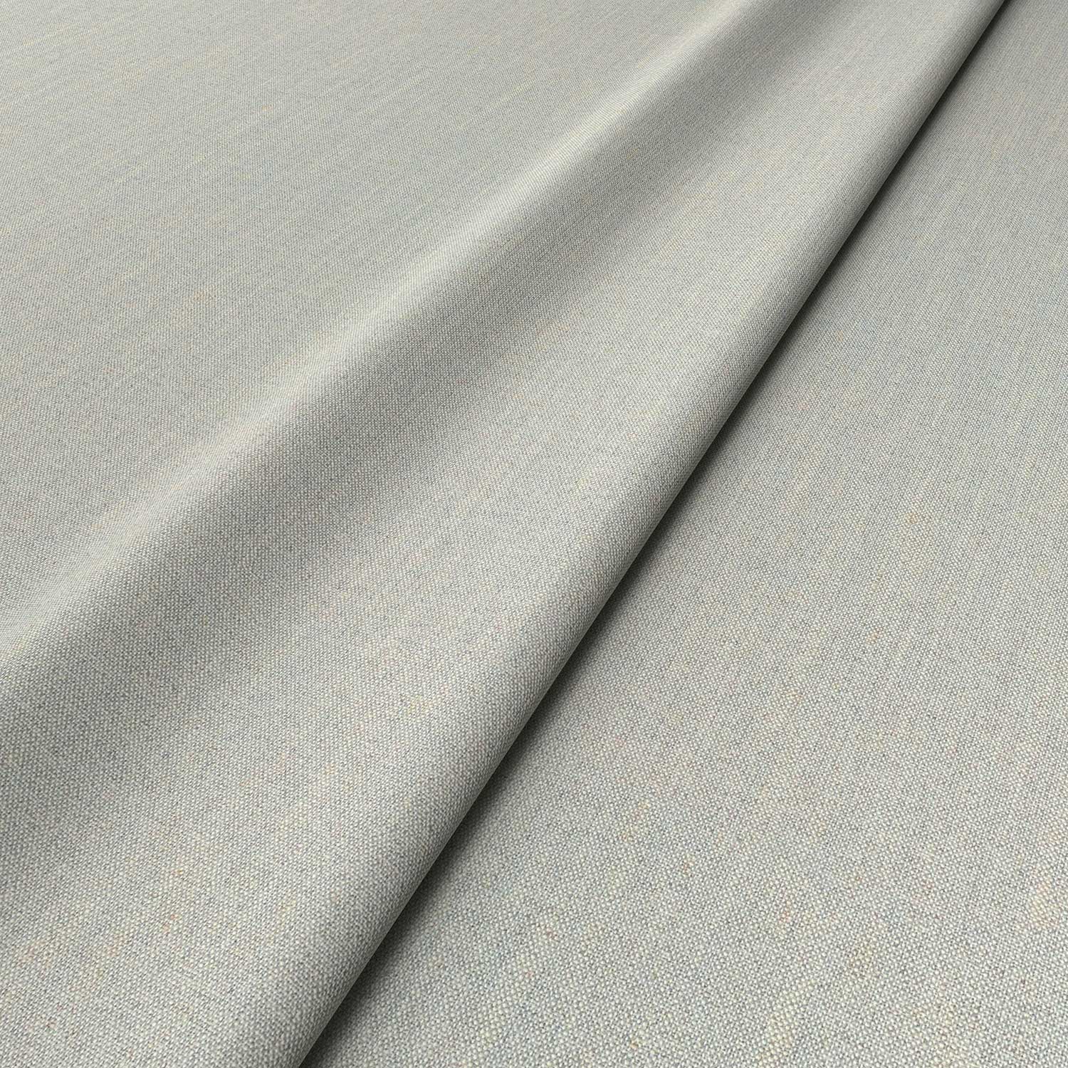 Sample of a grey woven fabric.