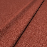Sample of a boucle fabric in Carnelian