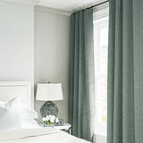 Curtain in a boucle fabric in Mineral