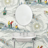 Off-Piste wallpaper captures the fun, thrills, and exhilaration of the slopes.