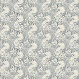 Sample of a stylish abstract wallpaper featuring dramatic, undulating waves.