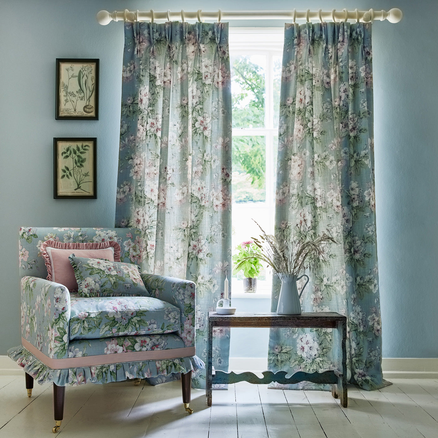 Linwood | The English Garden | Gertrude | Blue Green
