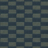 Strata woven fabric in Denim flat shot showing subtle horizontal texture and tonal variation.