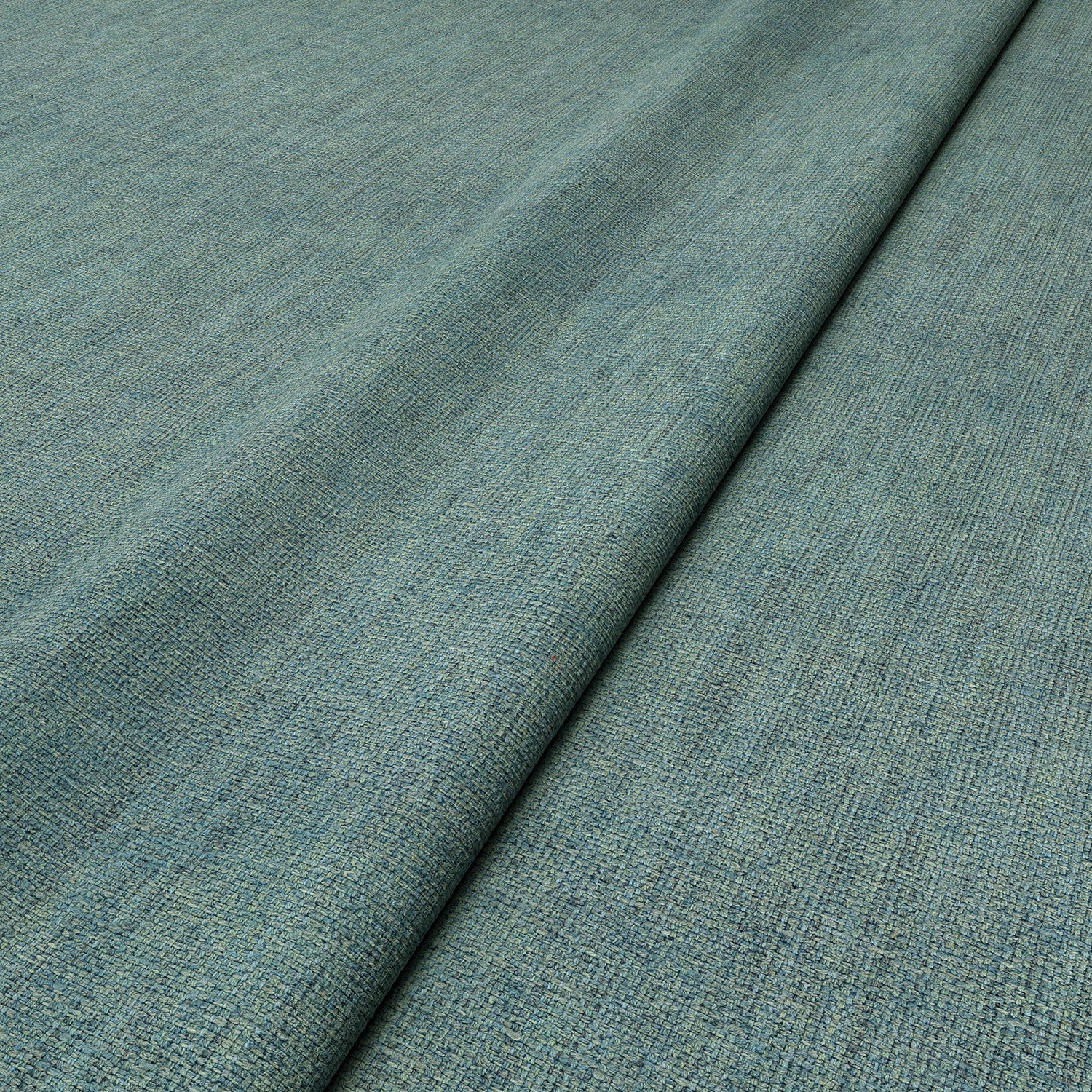 Close-up of Linwood’s Loxley Cerulean fabric – textured Italian weave in rich blue for upholstery.