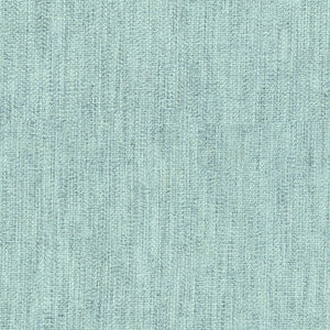 Close-up of Linwood’s Loxley Sky fabric – textured Italian weave in soft blue for upholstery.