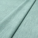Close-up of Linwood’s Loxley Sky fabric – textured Italian weave in soft blue for upholstery.