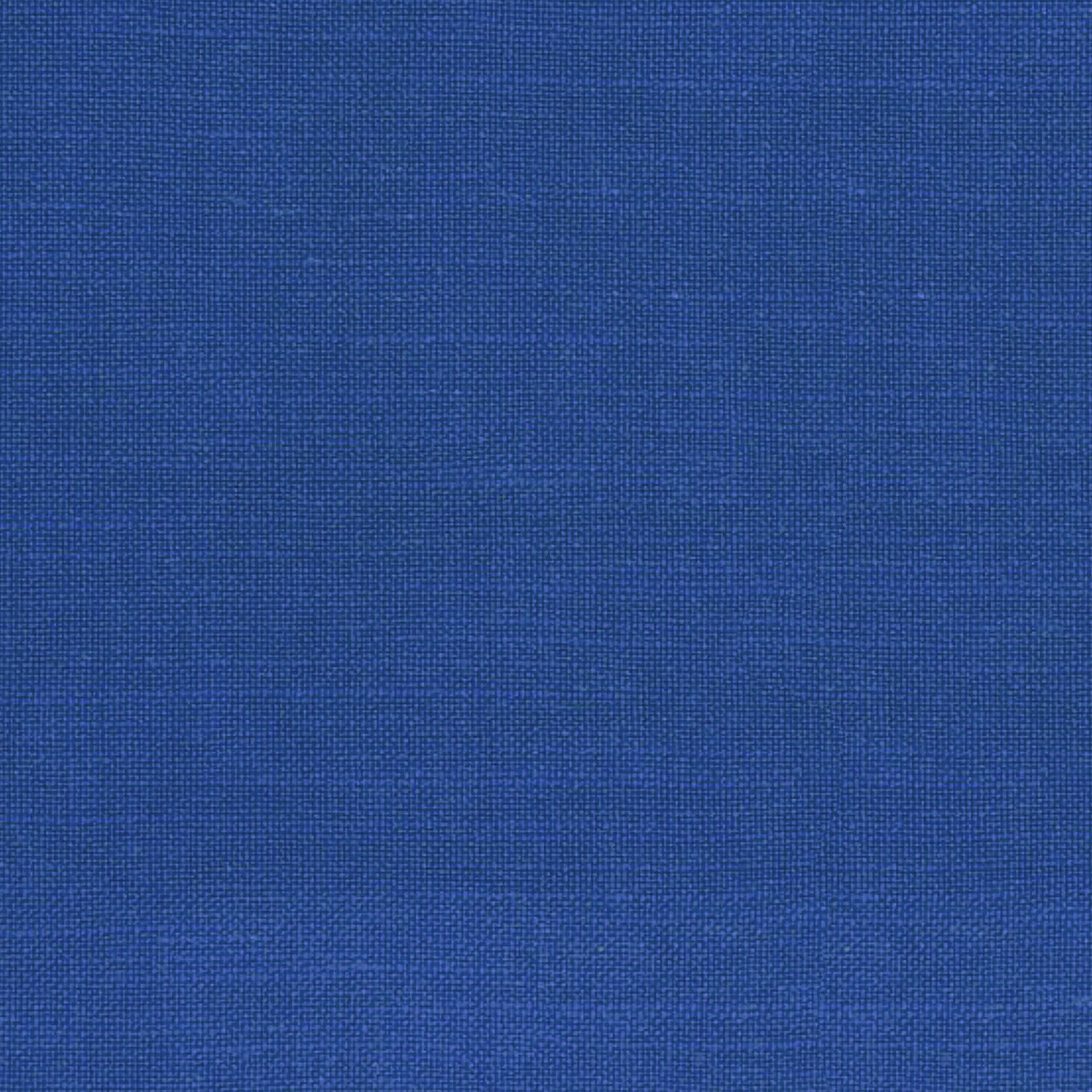 Plain fabric swatch, colour Cobalt.