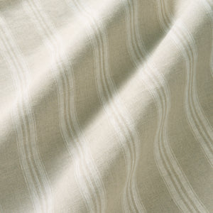 Classic stripe, perfect for casual-style linen curtains and blinds. Shown in Oatmeal.