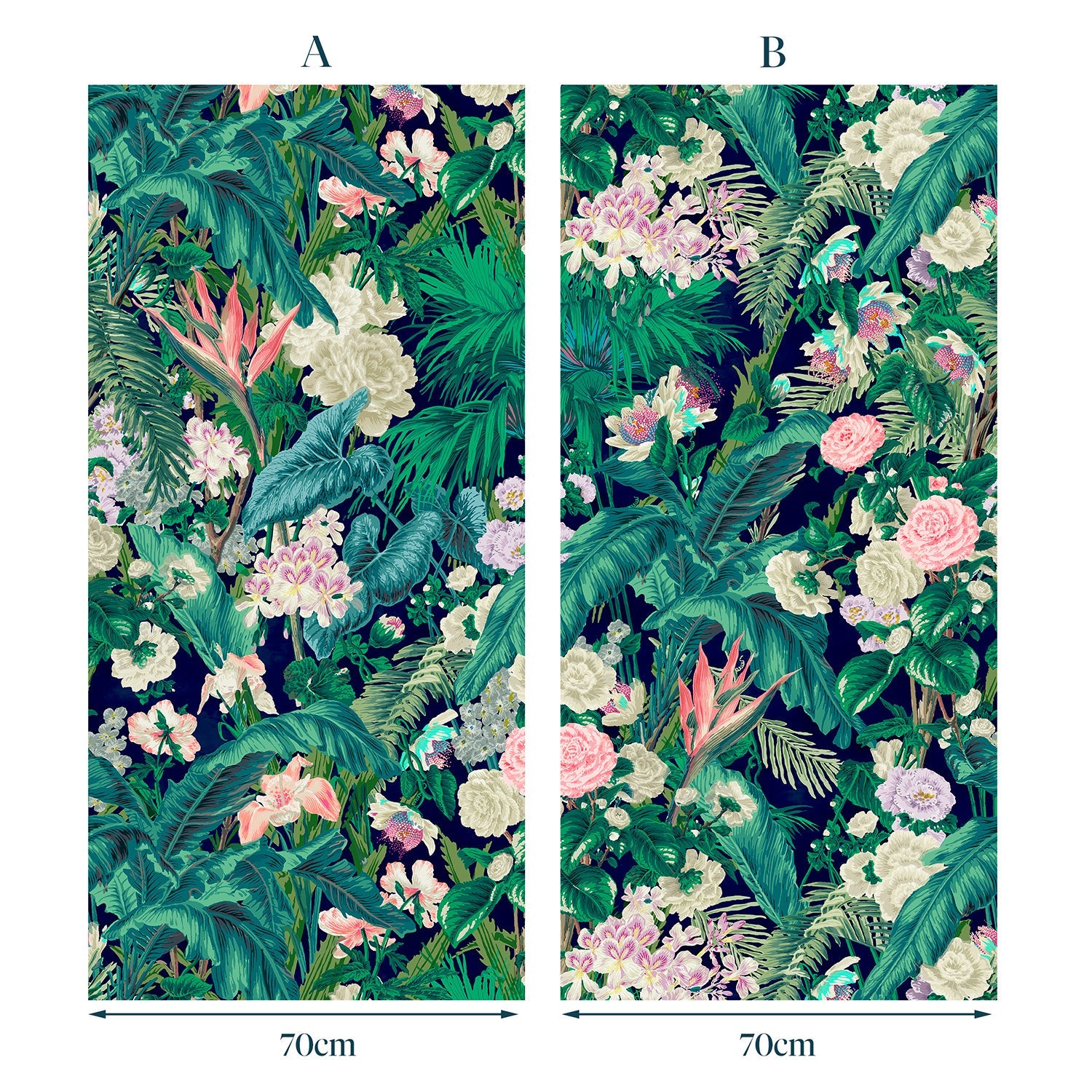 Smart, tropical wallpaper.