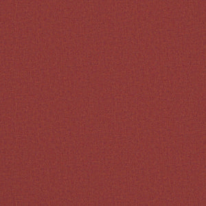 Fabric swatch of a luxury Scottish plain red wool fabric suitable for curtains and upholstery