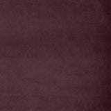 Fabric swatch of a purple plain velvet – suitable for use as a velvet upholstery fabric or velvet curtains