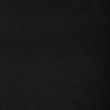 Fabric swatch of a black plain velvet – suitable for use as a velvet upholstery fabric or velvet curtains