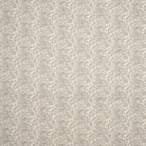 Fabric swatch of a lilac vintage inspired floral and leaf design fabric for curtains and upholstery