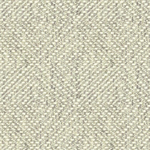 Grey fabric suitable for curtains and upholstery with a white woven geometric design
