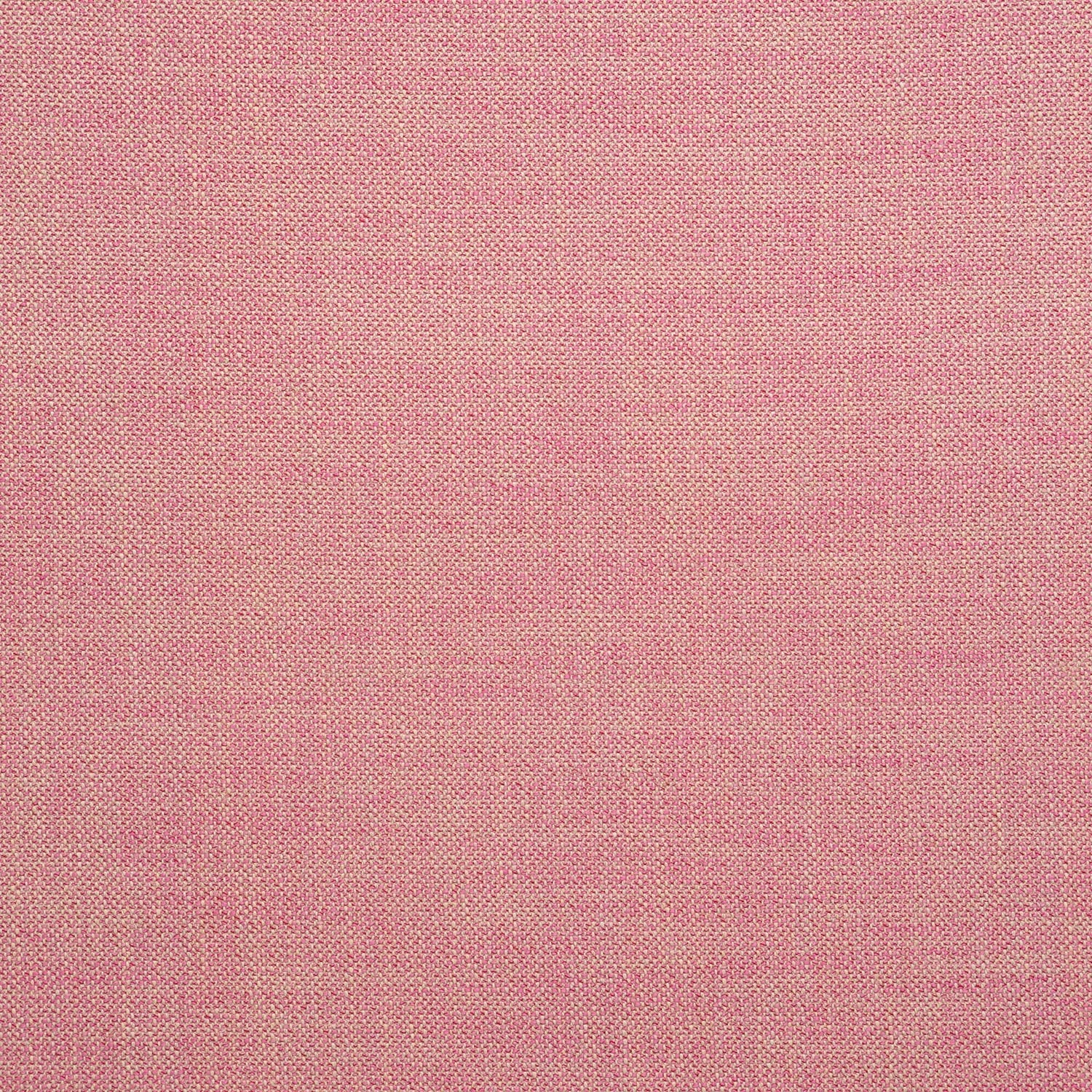 Fabric swatch of a plain pink weave fabric for upholstery