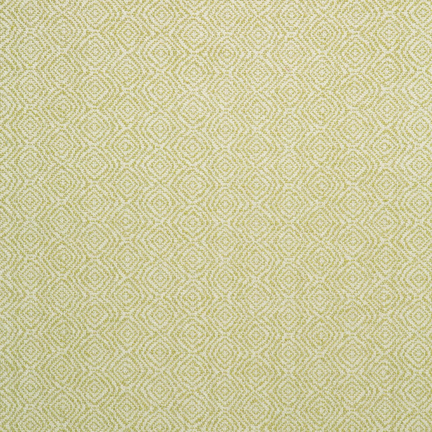 Fabric swatch of a green woven fabric for upholstery