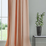 Curtain in a plain fabric, colour Nude.