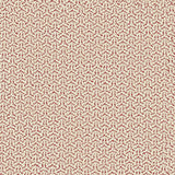 Fabric swatch of a Scandi-style semi-plain stain resistant upholstery fabric in a red colour