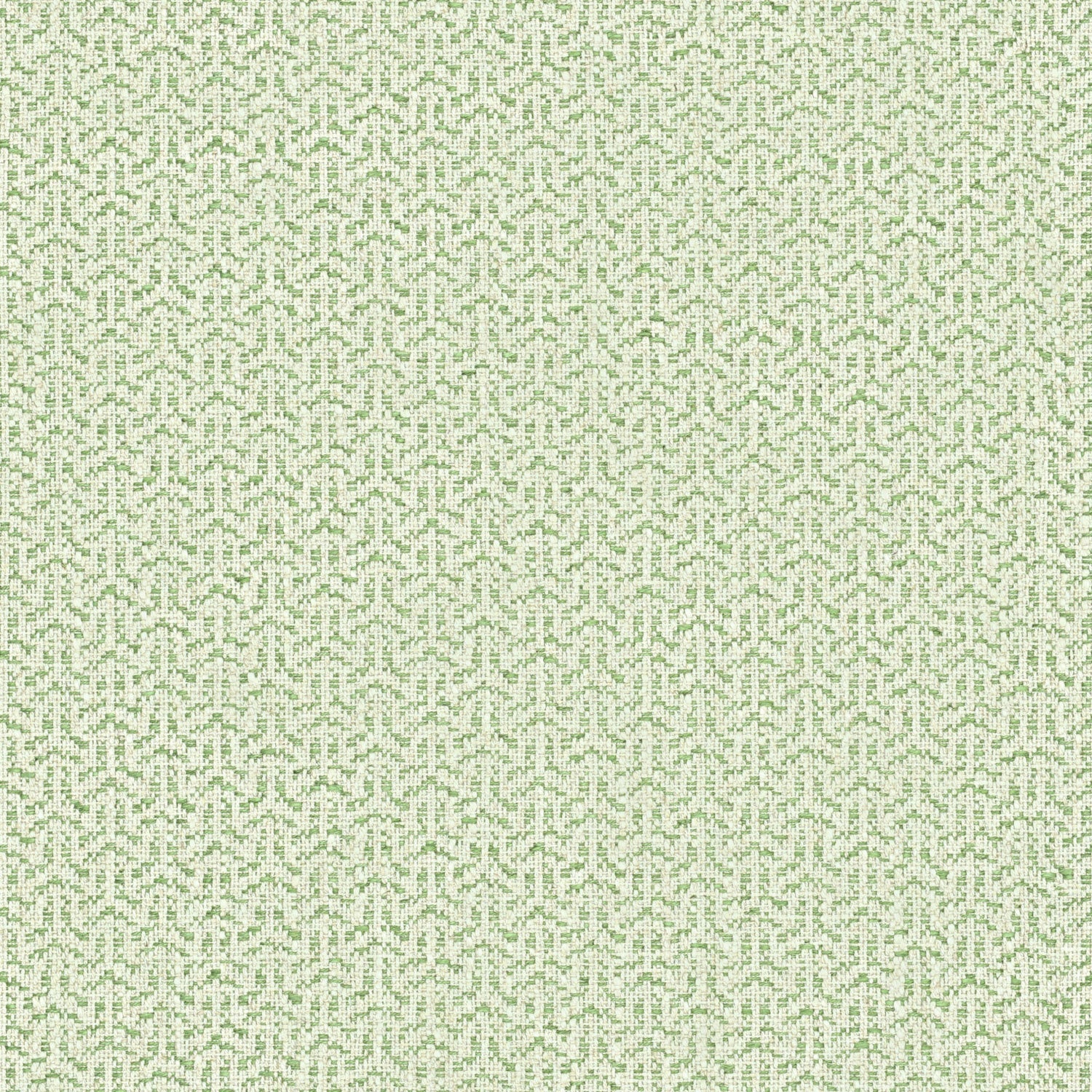 Fabric swatch of a Scandi-style semi-plain stain resistant upholstery fabric in a green colour