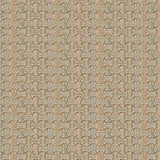 Fabric swatch of a stain resistant weave fabric with a geometric check design in multi-colours