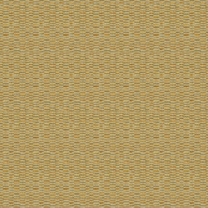 Fabric swatch of a stain resistant weave fabric with a broken stripe design in yellow colours