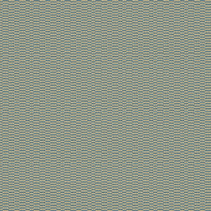 Fabric swatch of a stain resistant weave fabric with a broken stripe design in blue colours