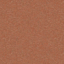 Fabric swatch of a stain resistant weave fabric with a tweed design in red colours