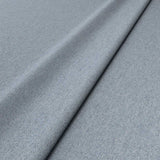 Sample of a blue woven fabric in recycled wool.