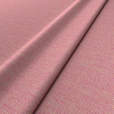 Fabric swatch of a plain pink weave fabric for upholstery