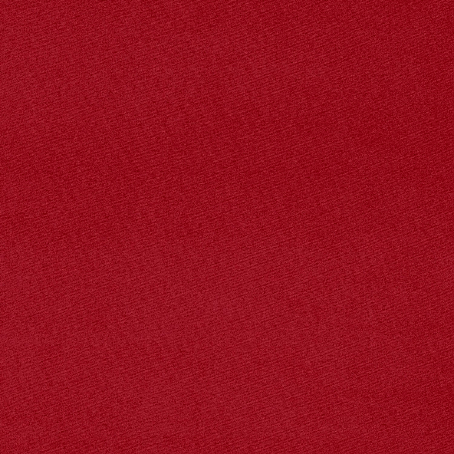 Fabric swatch of a red plain velvet – suitable for use as a velvet upholstery fabric or velvet curtains