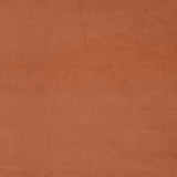 Fabric swatch of a orange eco plain velvet – suitable for use as a velvet upholstery fabric or velvet curtains