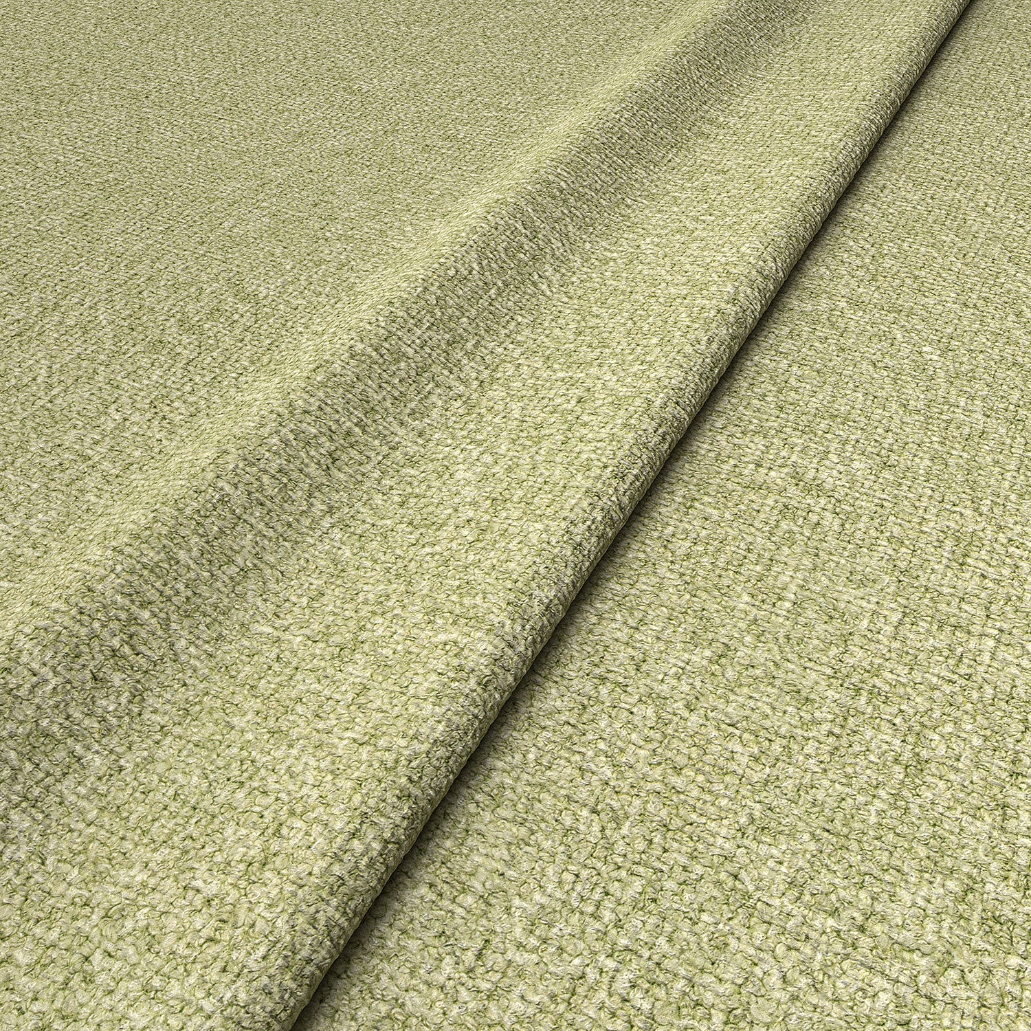 Sample of a boucle fabric in Peridot