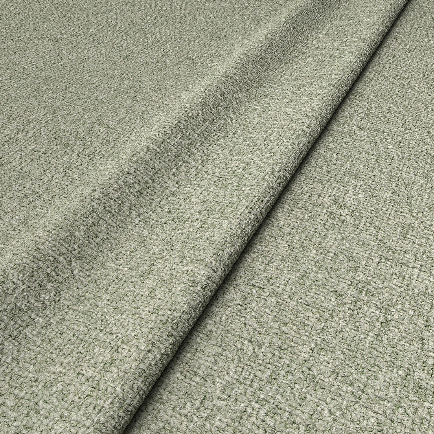 Sample of a boucle fabric in Sea Salt