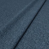 Sample of a boucle fabric in Indigo