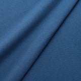 Fabric swatch of a eco-friendly plain cobalt blue fabric for curtains and upholstery