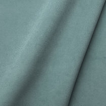 Fabric swatch of a plain stain resistant velvet upholstery fabric in a blue colour